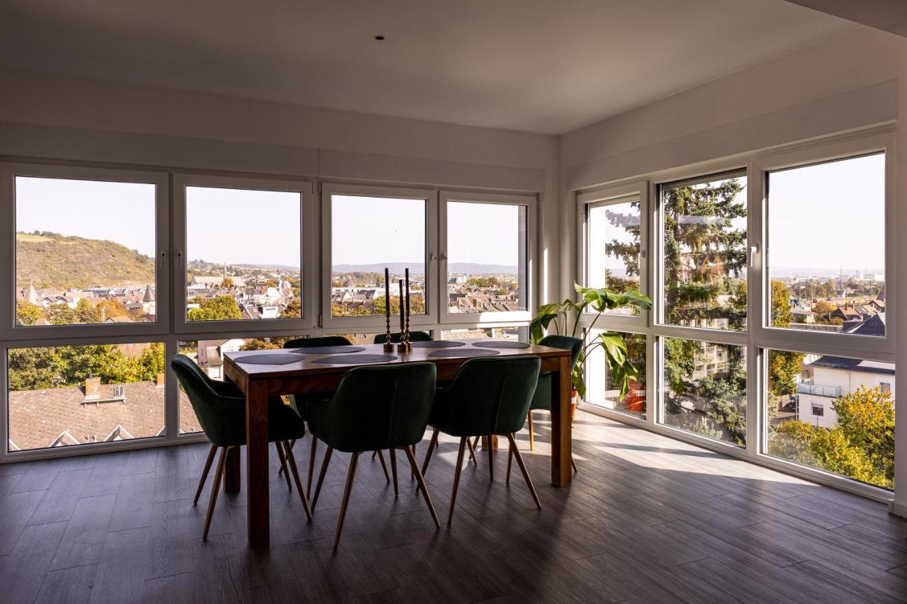 Design Apartment Zentral Fuer 6 In Andernach: Ausblick, Wifi, Kueche Dış mekan fotoğraf